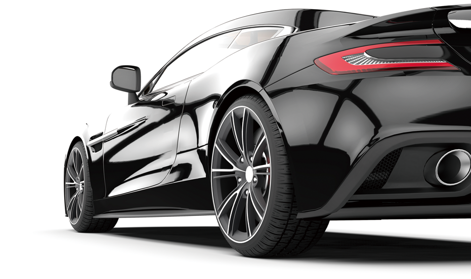 Car showing the evolution of automotive paint protection from waxing to fifth-generation PPF.